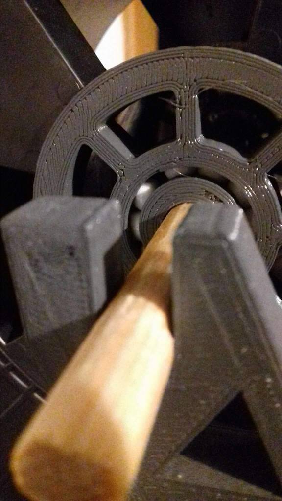 Filament Spool Bearing using 6mm airsoft