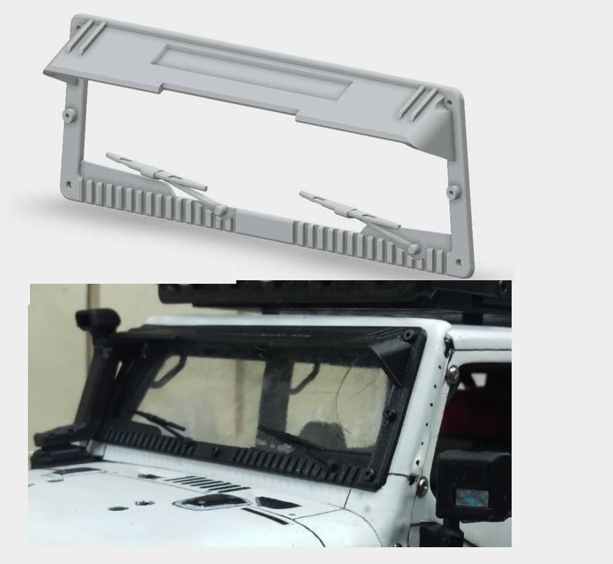 Axial SCX10 Jeep JK - Windshield Frame