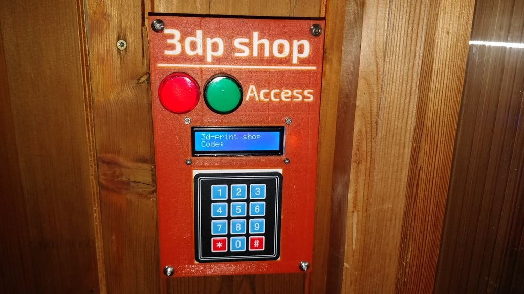 Simple Door Lock - 3D-Printing and Arduino Project
