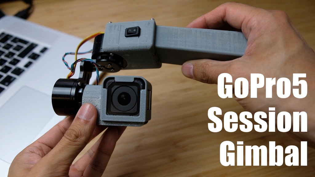 GoPro Session 5 handheld gimbal