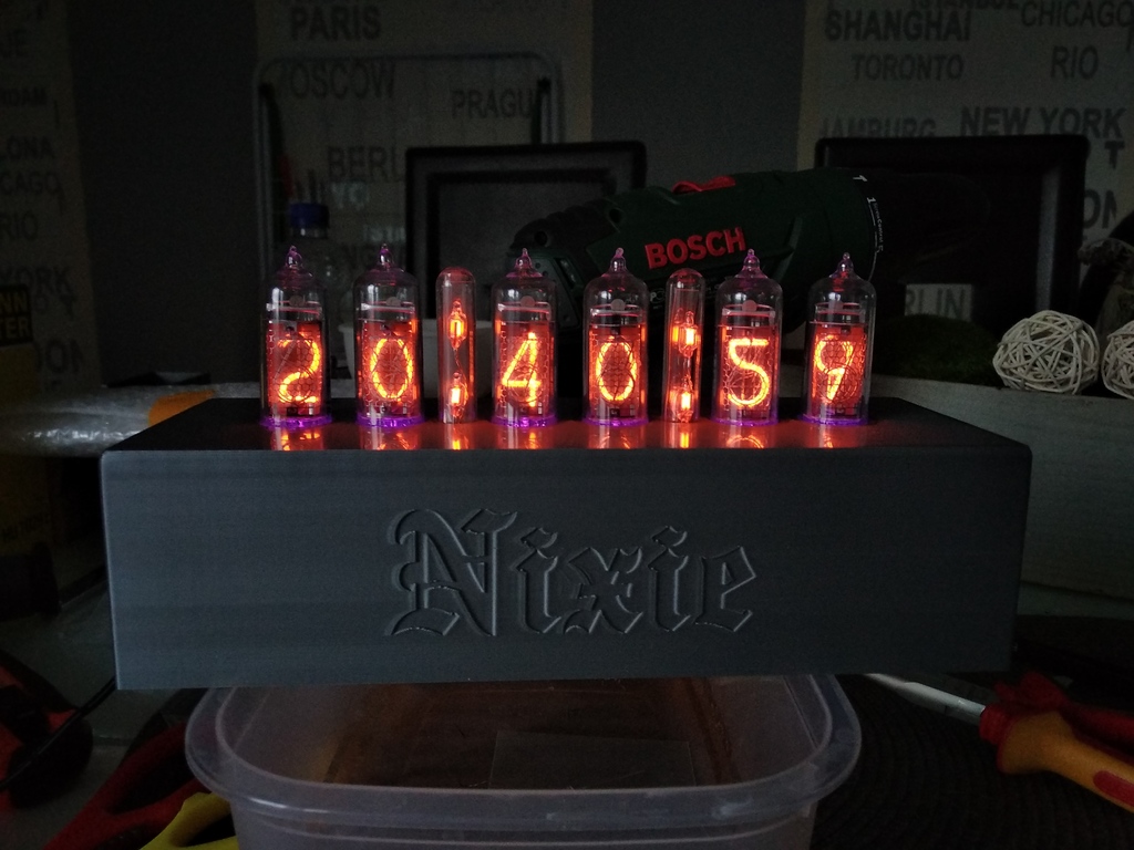 Nixie Clock Nixie Uhr Tube Röhre