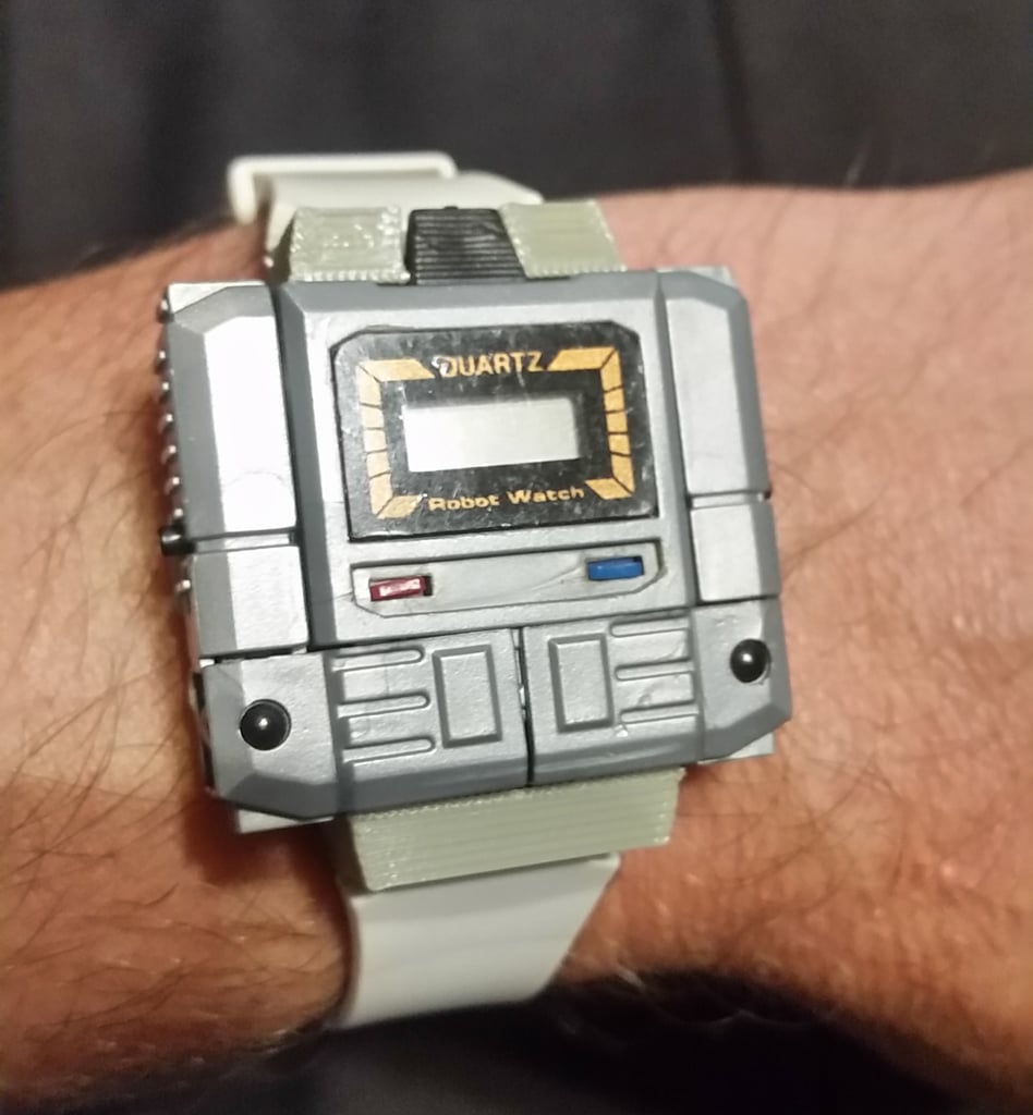 20th Century Toy Collector » Blog Archive » Transformers Time Warrior Watch  (MB)