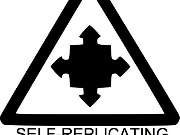 Self Replicating Device - Caution symbol