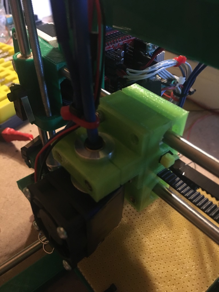 3Dtje E3D Mount with X-Endstop Screw