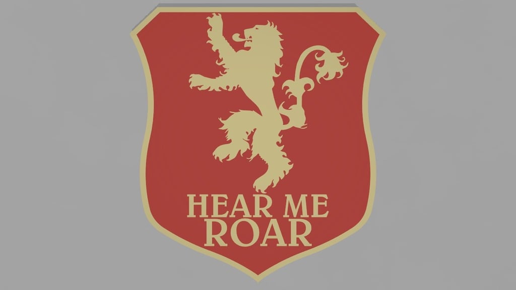 Lannister sigil - Game of thrones banner