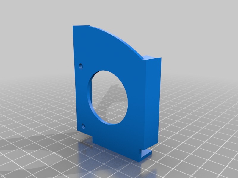 Part Cooling Fan mounting for Anycubic i3 Mega and E3D lite v6 hotend