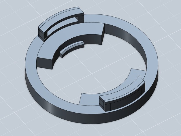 Beyblade attack ring template