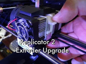 Replicator 2 Extruder Upgrade 3D model