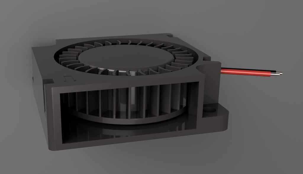 Radial blower fan 30x10mm