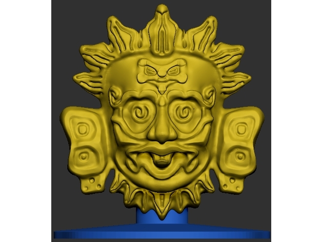 Maya Sun God
