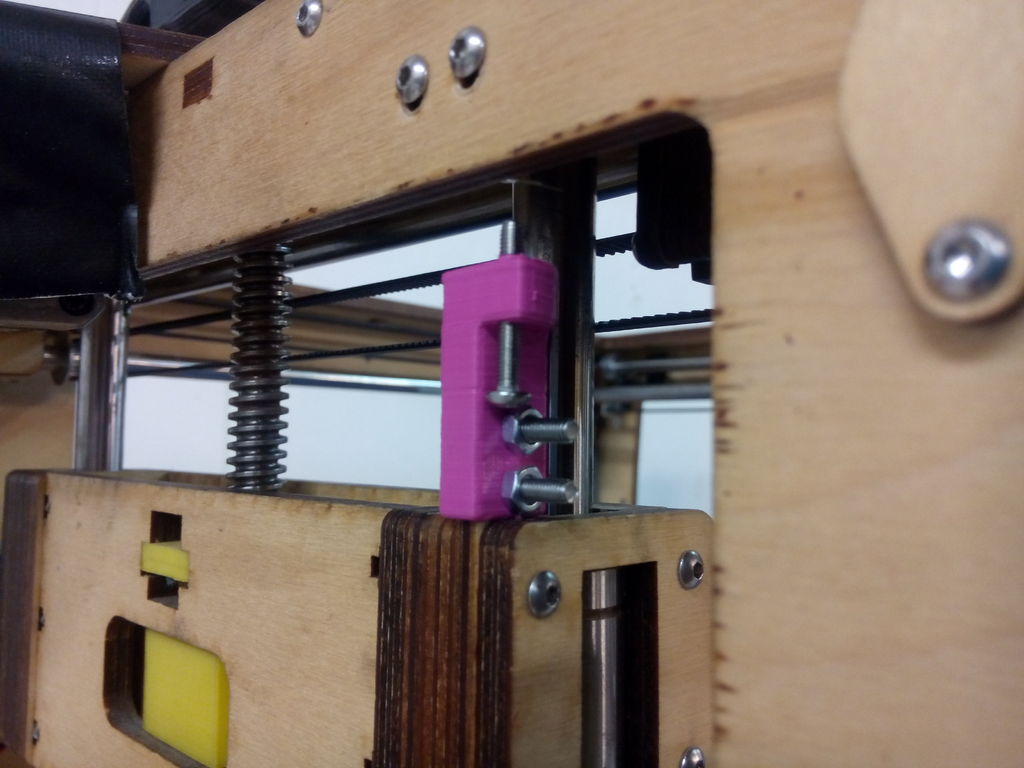 Ultimaker Protobox: Z-axis end-switch fine-adjuster