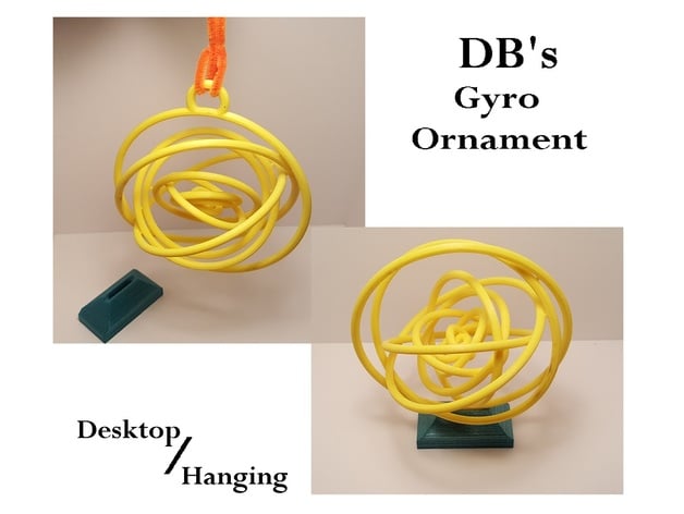 Db’S Desktophanging Gyro Ornament