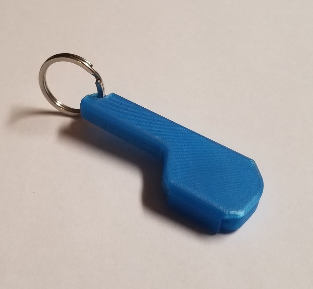 Keychain Floss Pick Holder