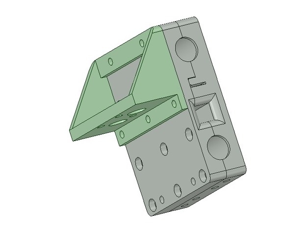 E3D Chimera / Cyclops mount for Prusa i3 X-Axis carriage upgrade