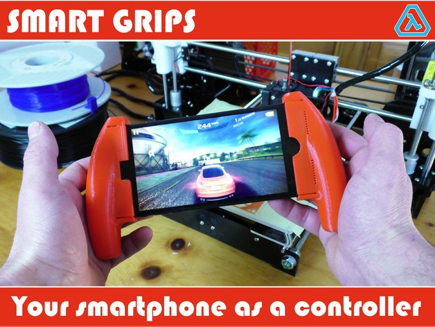 SmartGrips - Turn your smartphone into a game controller