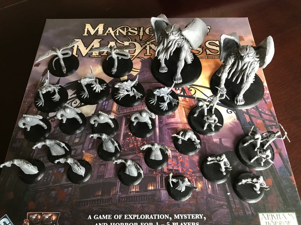 Mansions of Madness 2nd Edition Miniature Bases