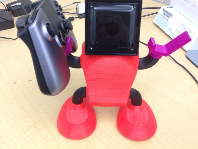 OUYA console robodock with Controller holder hands