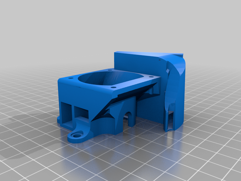 Anet E12 Extruder Carriage Shroud