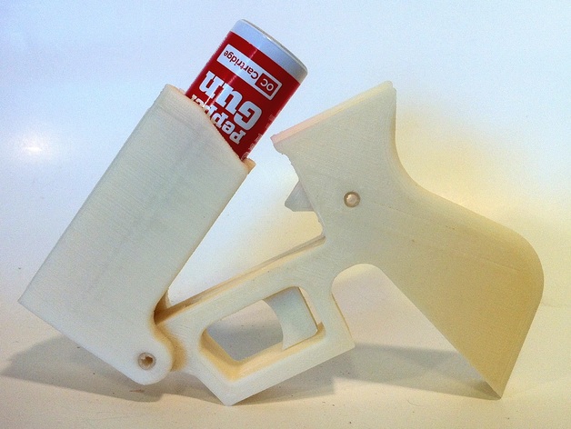 3D Printed Pepper Spray Gun
