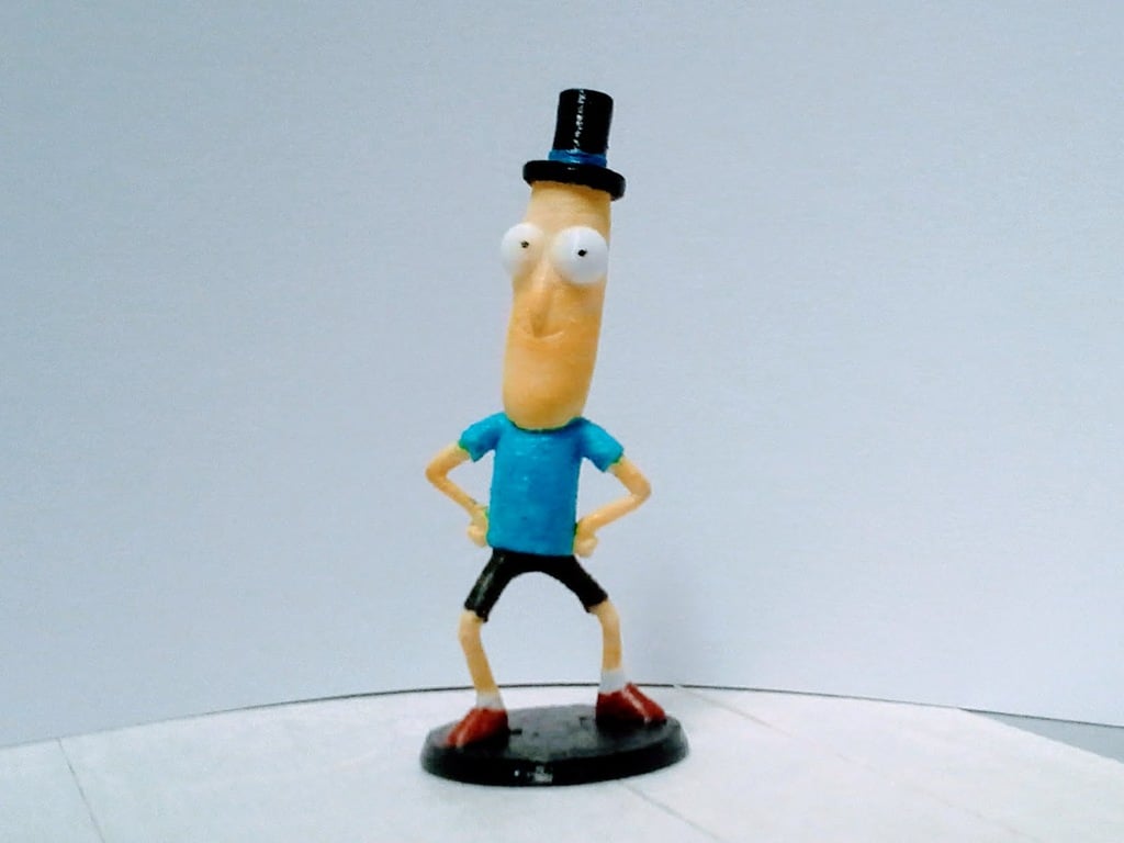 Mr. Poopy Butthole meshmixer supports (3d Print Guy)