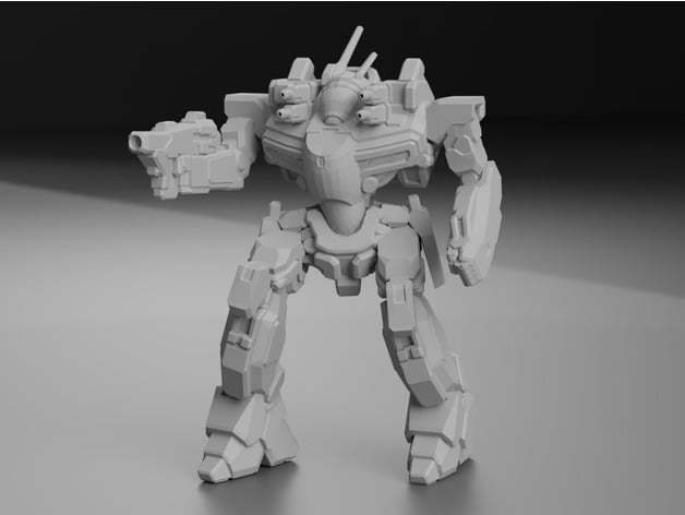 Image of Incubus Prime, AKA "Vixen" for Battletech