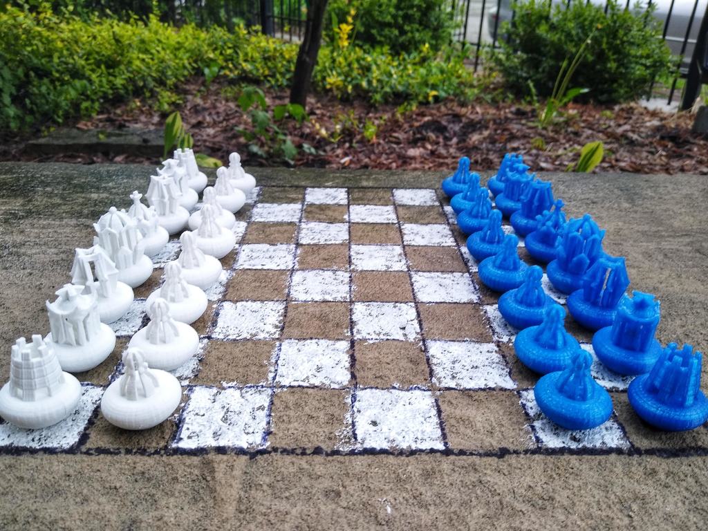 Outdoor Chess Set