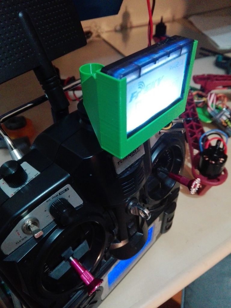 Frsky FLD-02 screen holder for Turnigy 9X TGY9X