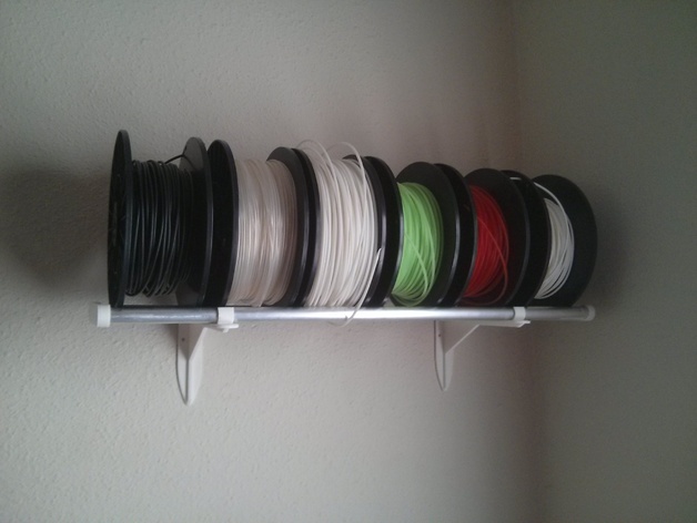 Filament Spools shelf