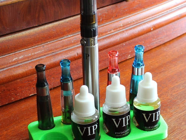 Electronic Cigarette Vaporizer and Accessories Holder