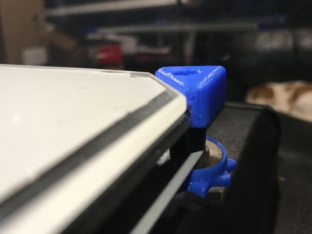 Glass Bed "Clips" for Maker Select 200x200 Glass Bed
