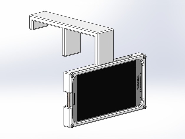 Galaxy S4 Camera Mount for Qidi Tech/Flashforge Printers