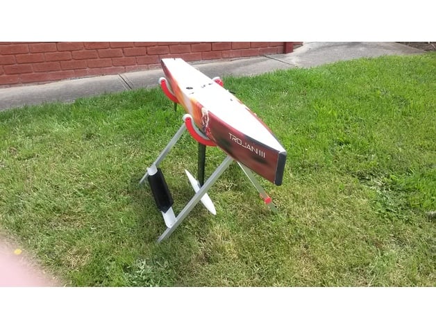 rc sailboat stand