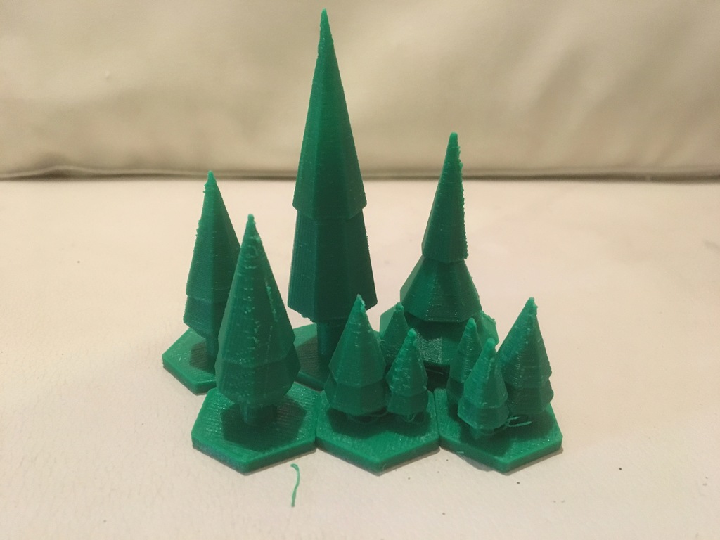 1/144 scale trees