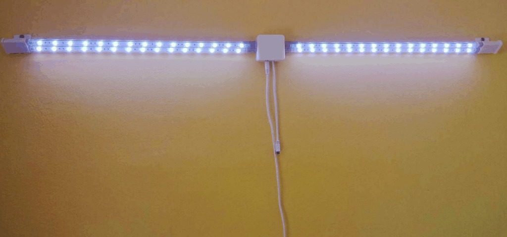 Simple wall light from Tween Light RGB LED strips