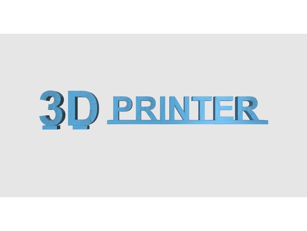 3D PRINTER