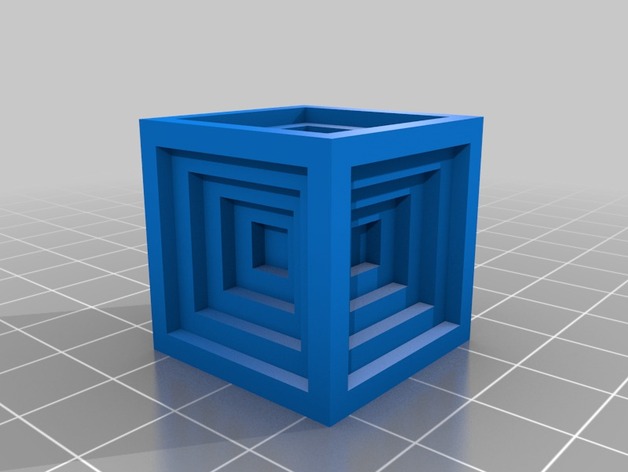 Optical Illusion Cube