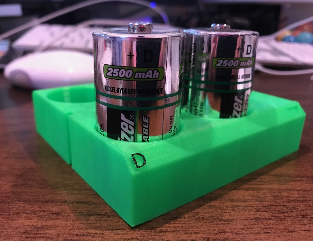D BattBlox (D cell battery storage)