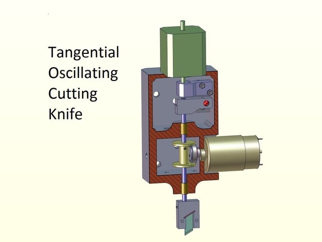 Tangential Oscillating Cutting Knife