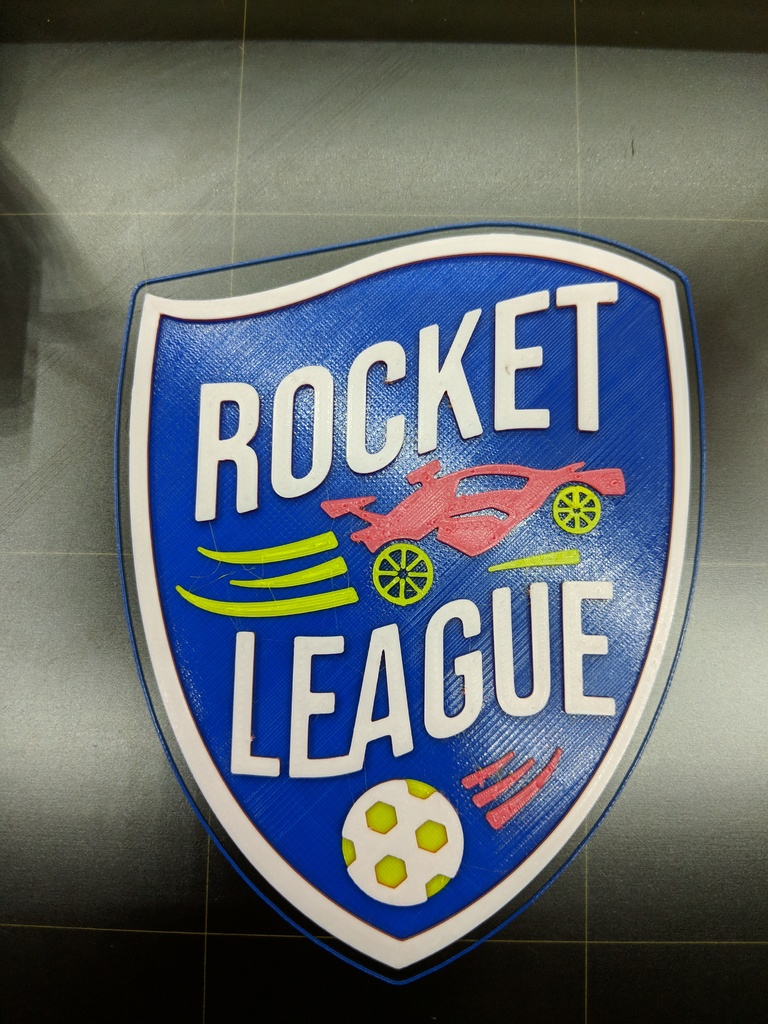 Rocket League Logo - Single and Multi Color (manual change)