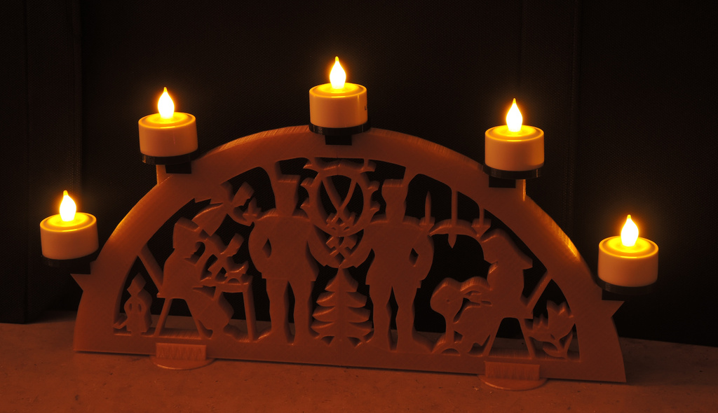 Schwibbogen - Candle Arch